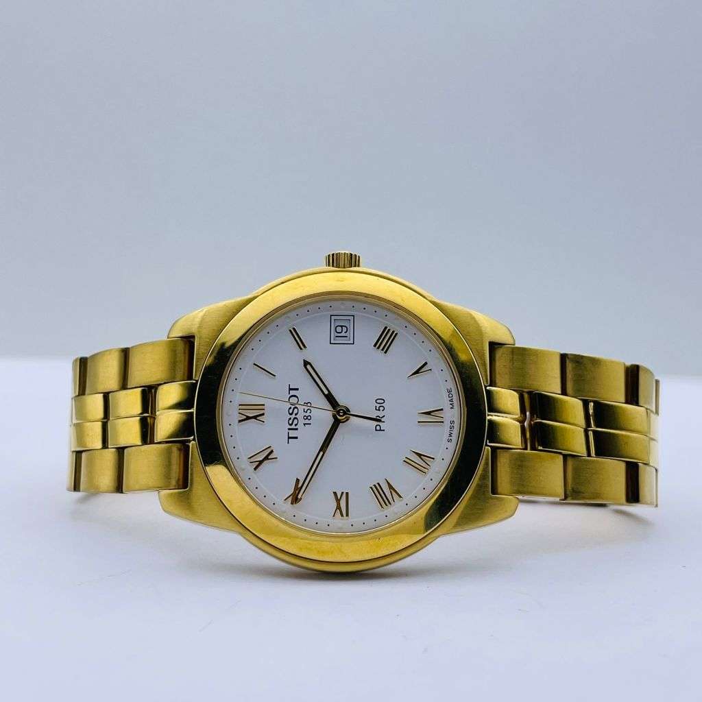 TISSOT PR50 Gold Mens Classic Watch